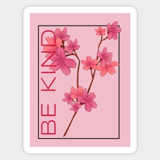 Be Kind Floral Magnet